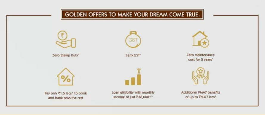 1bhk 2bhk crown taloja near dombivali best project flats